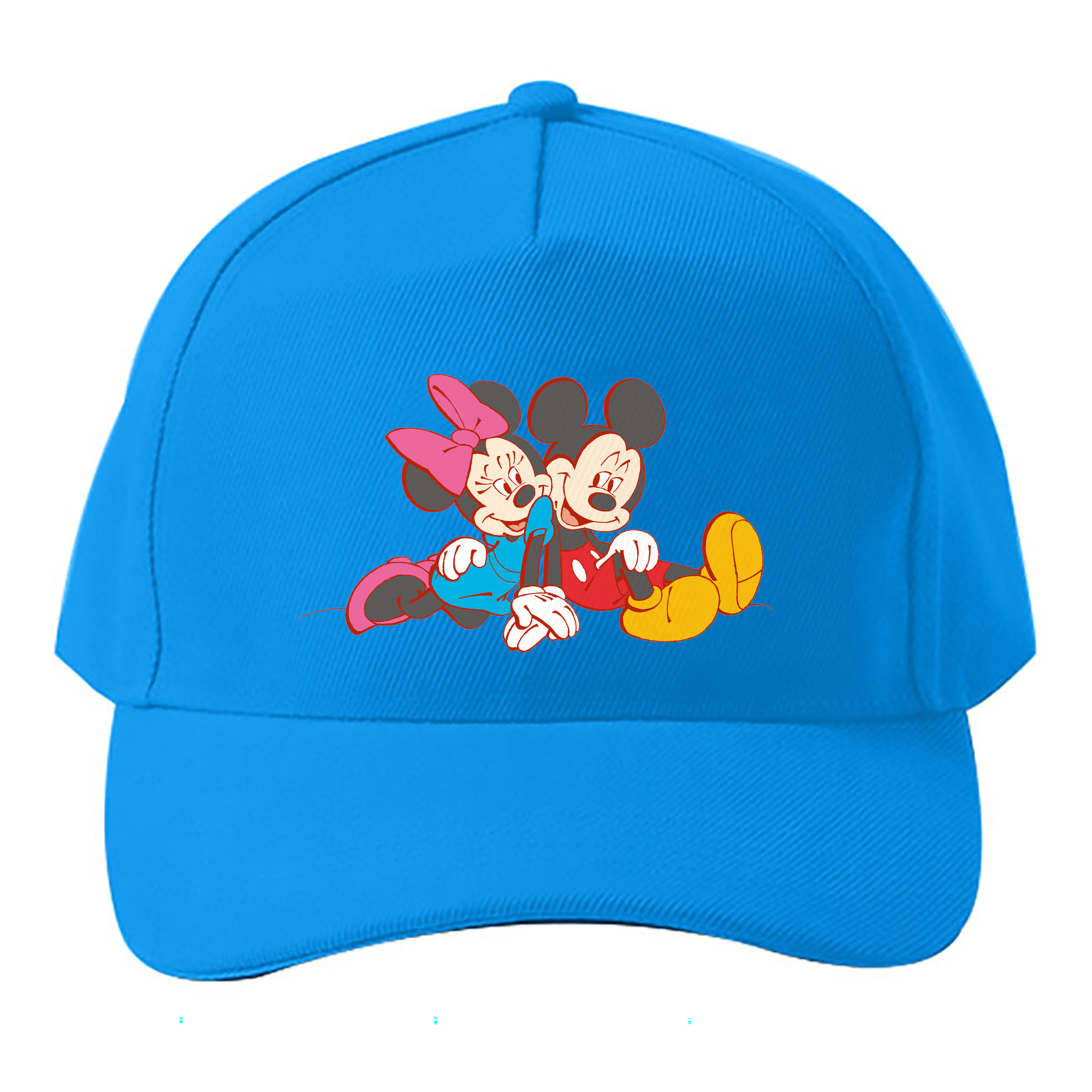 （画像用） ミッキーマウス Mickey Mouse ベースボールキャップ 綿100％ 男女兼用 帽子 スポーツ